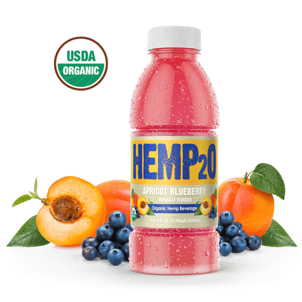 Hemp2o Apricot Blueberry
